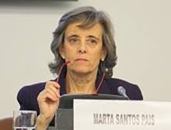 An image of the Special Representative of the Secretary General, Marta Santos Pais.