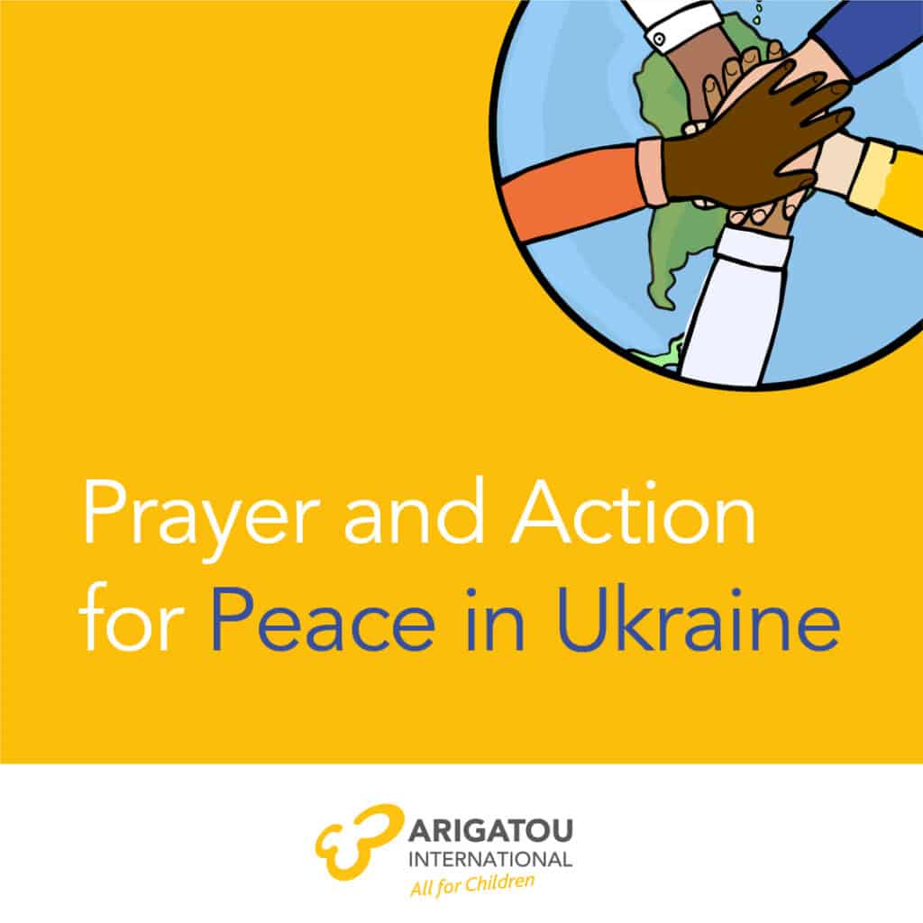 Prayer and Action for Peace in Ukraine.