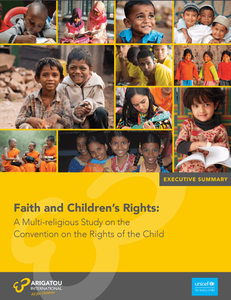 A thumbnail preview of the cover of the Faith and Children's Rights Executive Summary pdf.